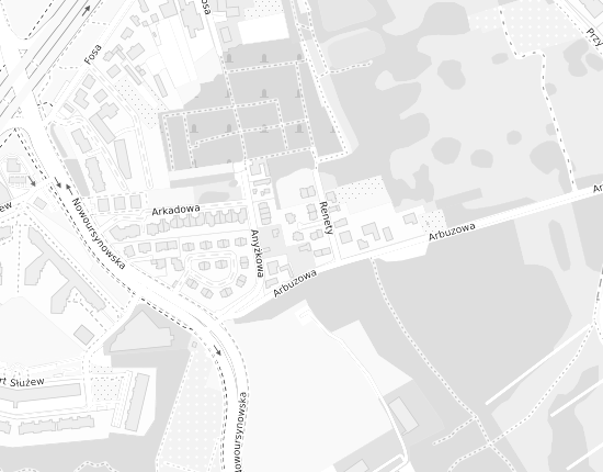 Mapa z adresem organizacji
