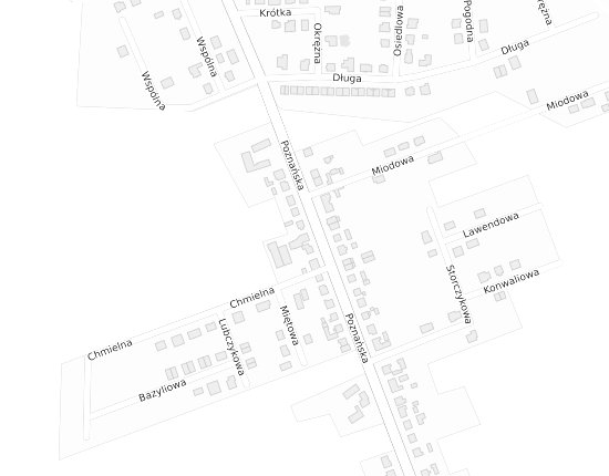Mapa z adresem organizacji