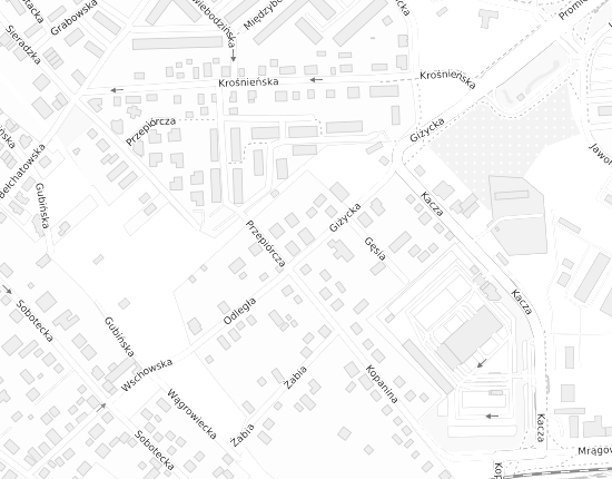 Mapa z adresem organizacji