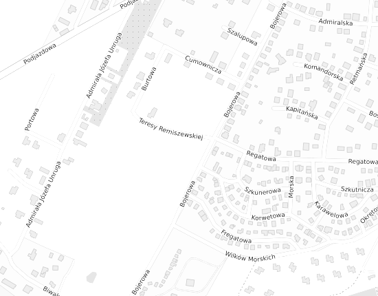 Mapa z adresem organizacji