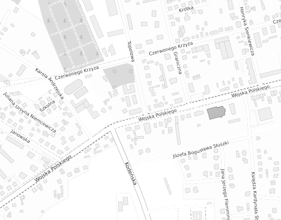 Mapa z adresem organizacji