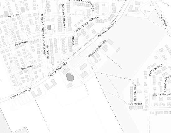 Mapa z adresem organizacji