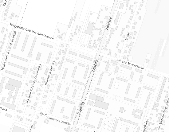 Mapa z adresem organizacji