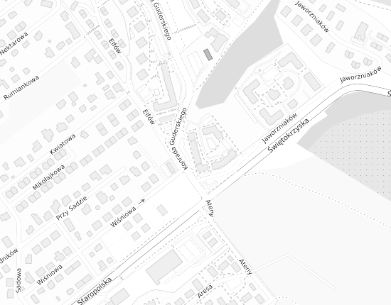 Mapa z adresem organizacji