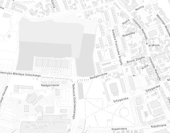 Mapa z adresem organizacji