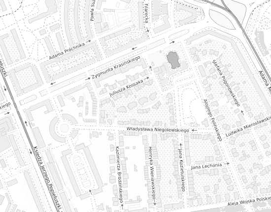 Mapa z adresem organizacji