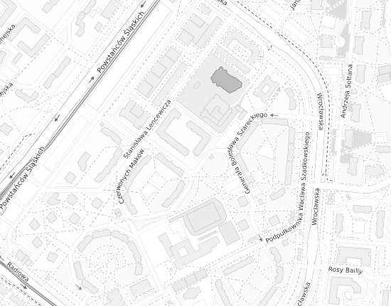 Mapa z adresem organizacji