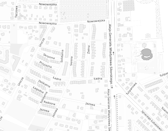 Mapa z adresem organizacji