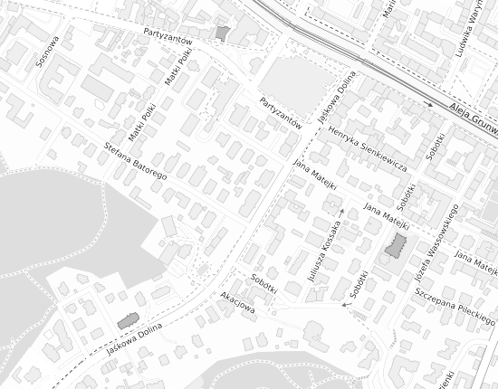 Mapa z adresem organizacji
