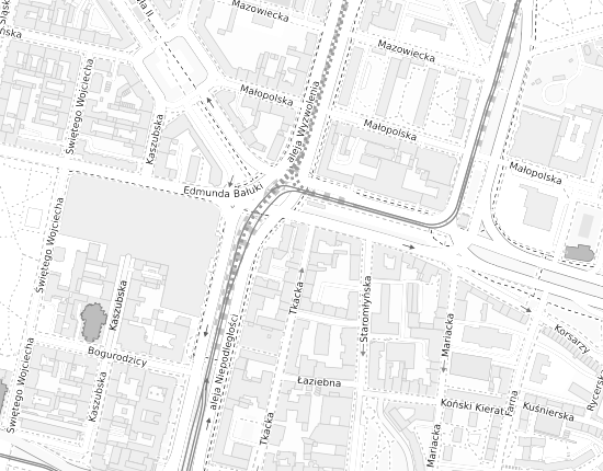 Mapa z adresem organizacji