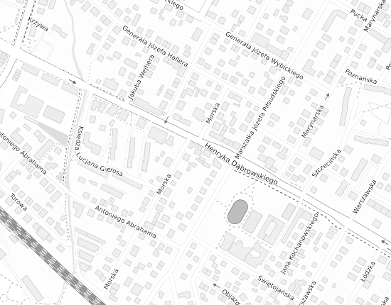 Mapa z adresem organizacji