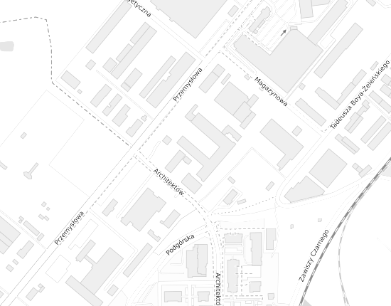 Mapa z adresem organizacji