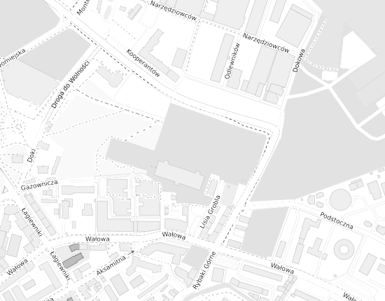 Mapa z adresem organizacji
