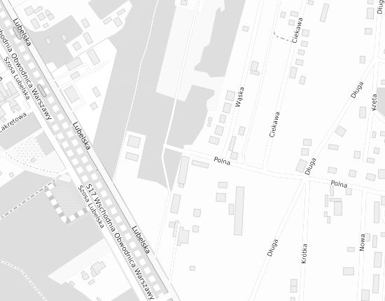 Mapa z adresem organizacji