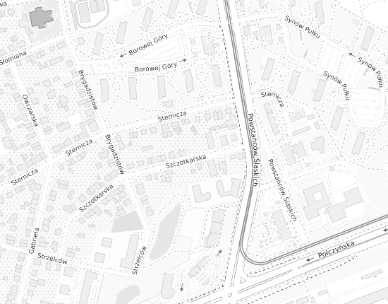 Mapa z adresem organizacji
