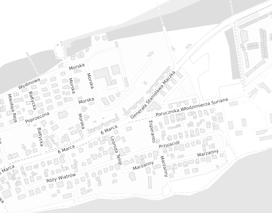 Mapa z adresem organizacji