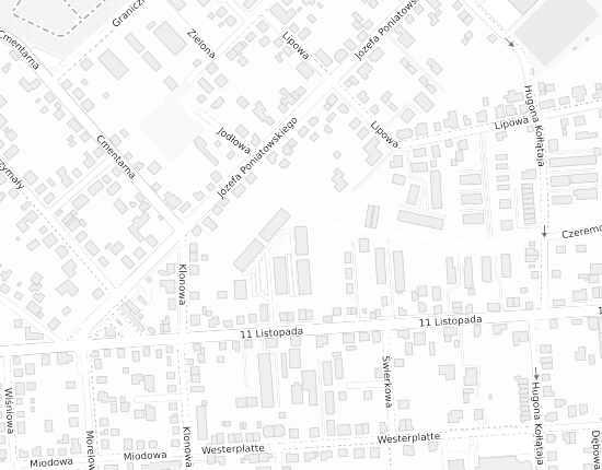 Mapa z adresem organizacji