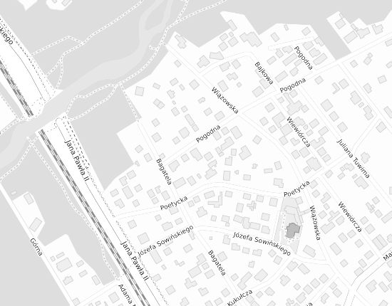 Mapa z adresem organizacji