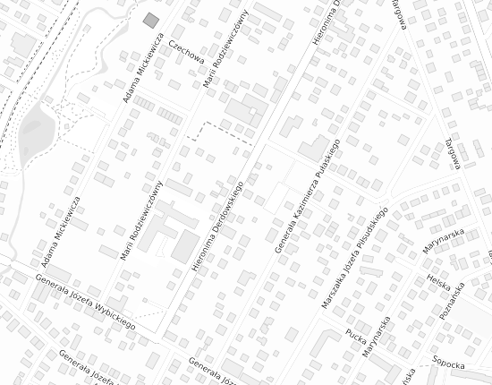 Mapa z adresem organizacji