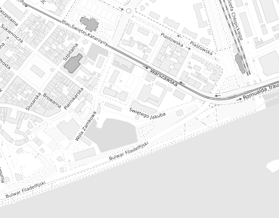 Mapa z adresem organizacji