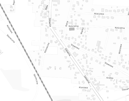 Mapa z adresem organizacji