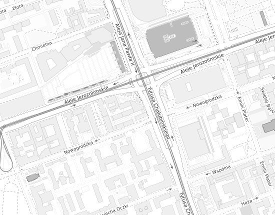 Mapa z adresem organizacji