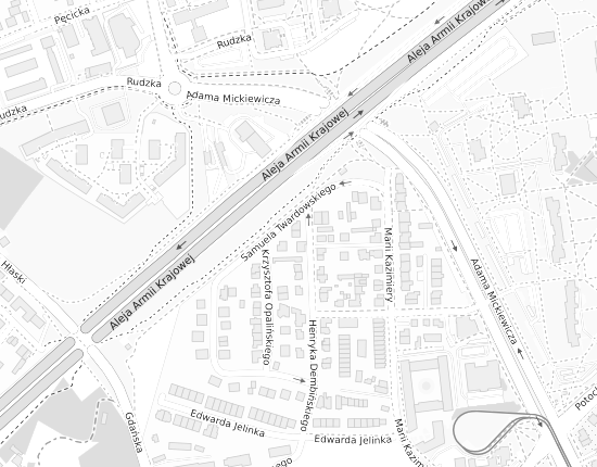 Mapa z adresem organizacji