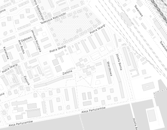Mapa z adresem organizacji