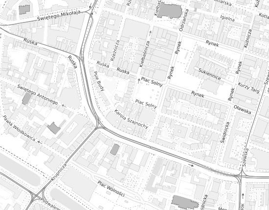 Mapa z adresem organizacji