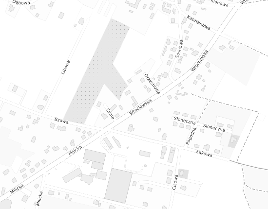 Mapa z adresem organizacji