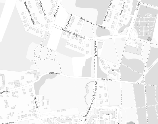 Mapa z adresem organizacji