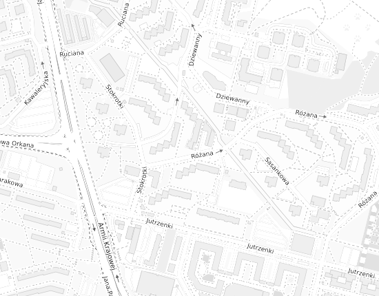 Mapa z adresem organizacji
