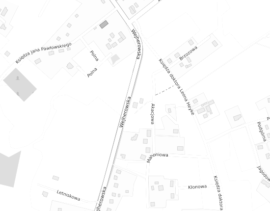 Mapa z adresem organizacji