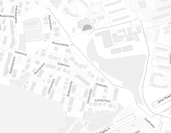 Mapa z adresem organizacji