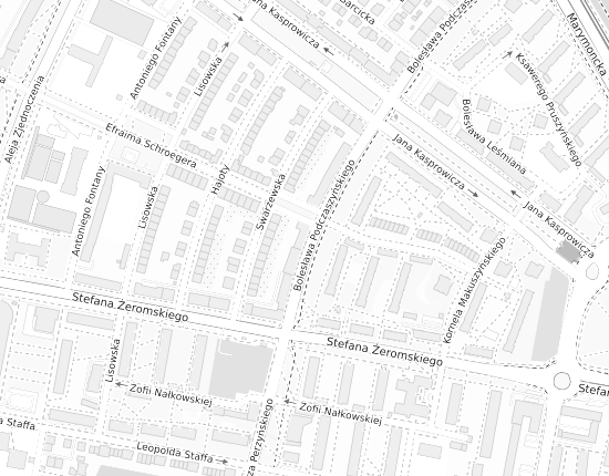 Mapa z adresem organizacji