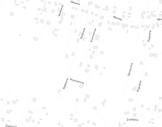 Mapa z adresem organizacji