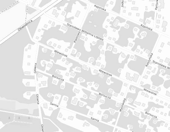 Mapa z adresem organizacji