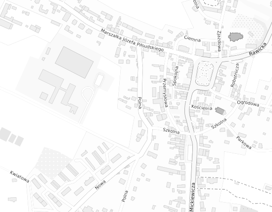 Mapa z adresem organizacji