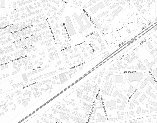 Mapa z adresem organizacji