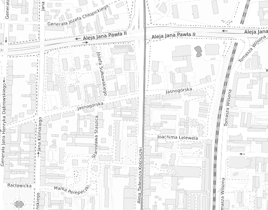 Mapa z adresem organizacji