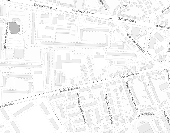 Mapa z adresem organizacji