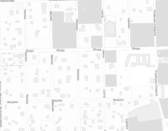 Mapa z adresem organizacji