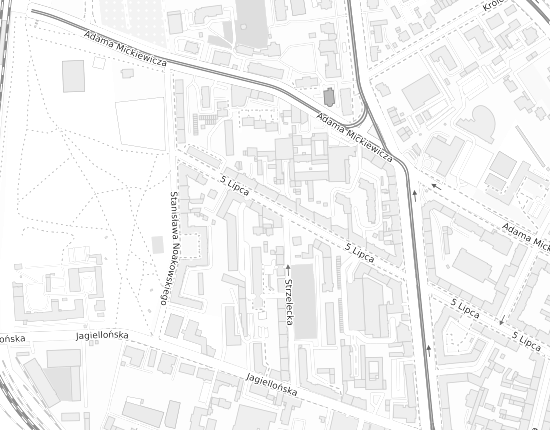 Mapa z adresem organizacji