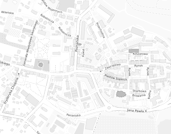 Mapa z adresem organizacji