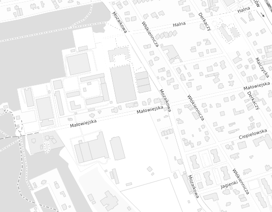 Mapa z adresem organizacji