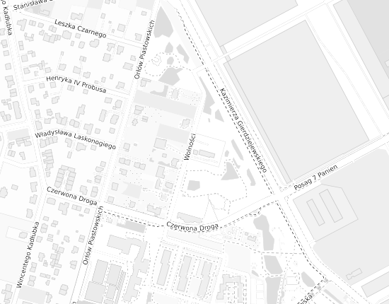 Mapa z adresem organizacji