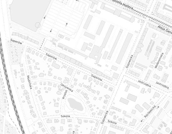 Mapa z adresem organizacji