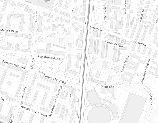 Mapa z adresem organizacji