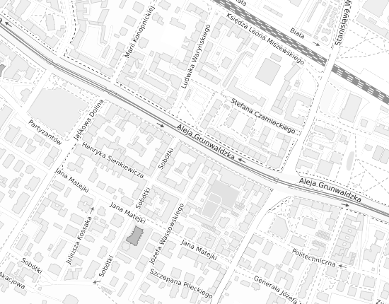 Mapa z adresem organizacji