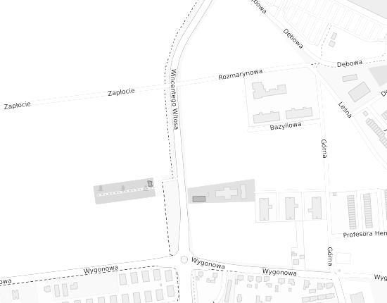 Mapa z adresem organizacji